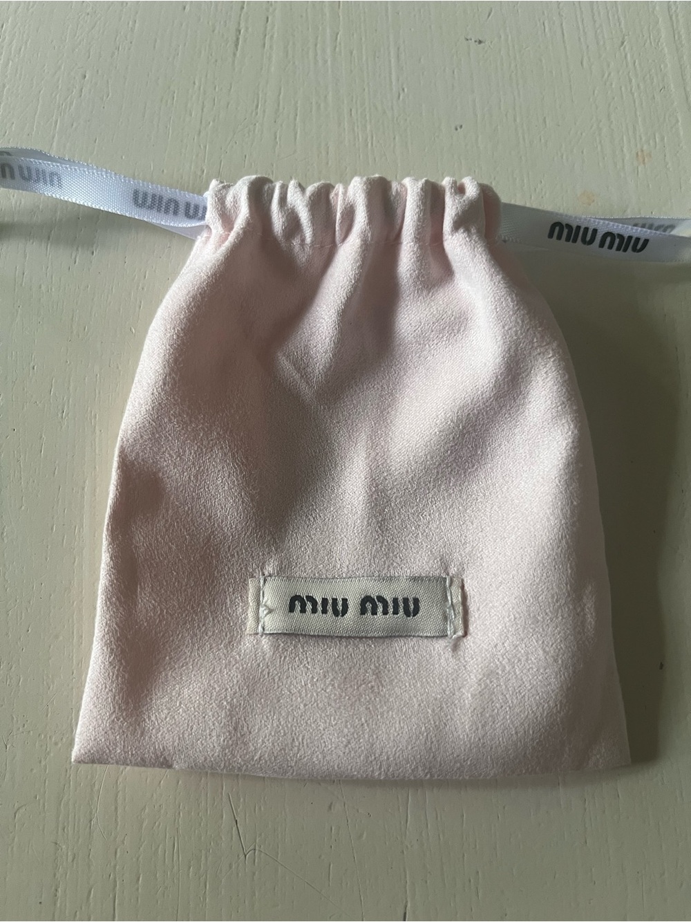Miu Miu Beauty Pink Quilted Folding Compact Mirror With Bag - Picture 5 of 5